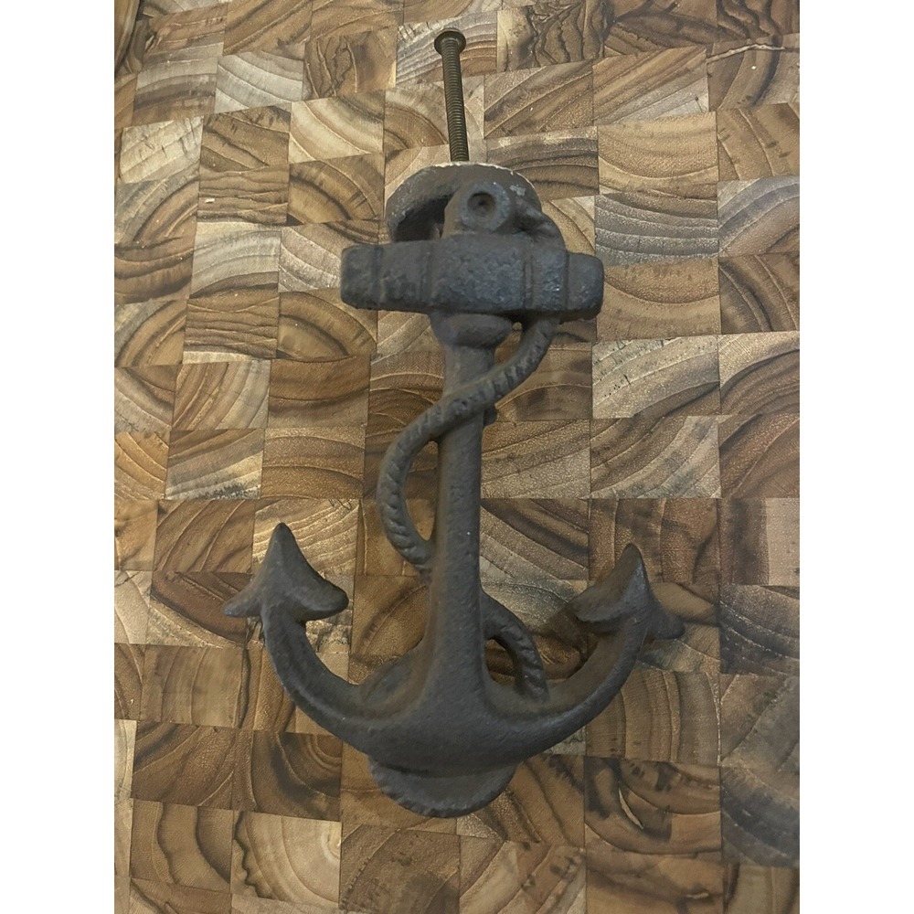 Vintage‎ Solid Cast Iron Anchor Nautical Door Knock